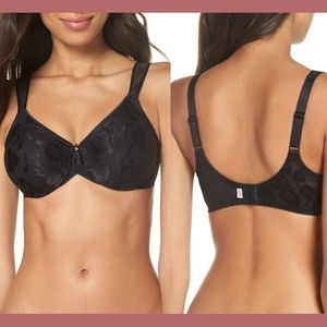 EUC $65 Wacaol Awareness Underwire‎ Bra in Black [SZ 42DDD US ]